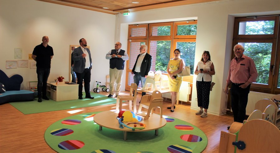 Read more about the article Besichtigung neuer Kindergarten